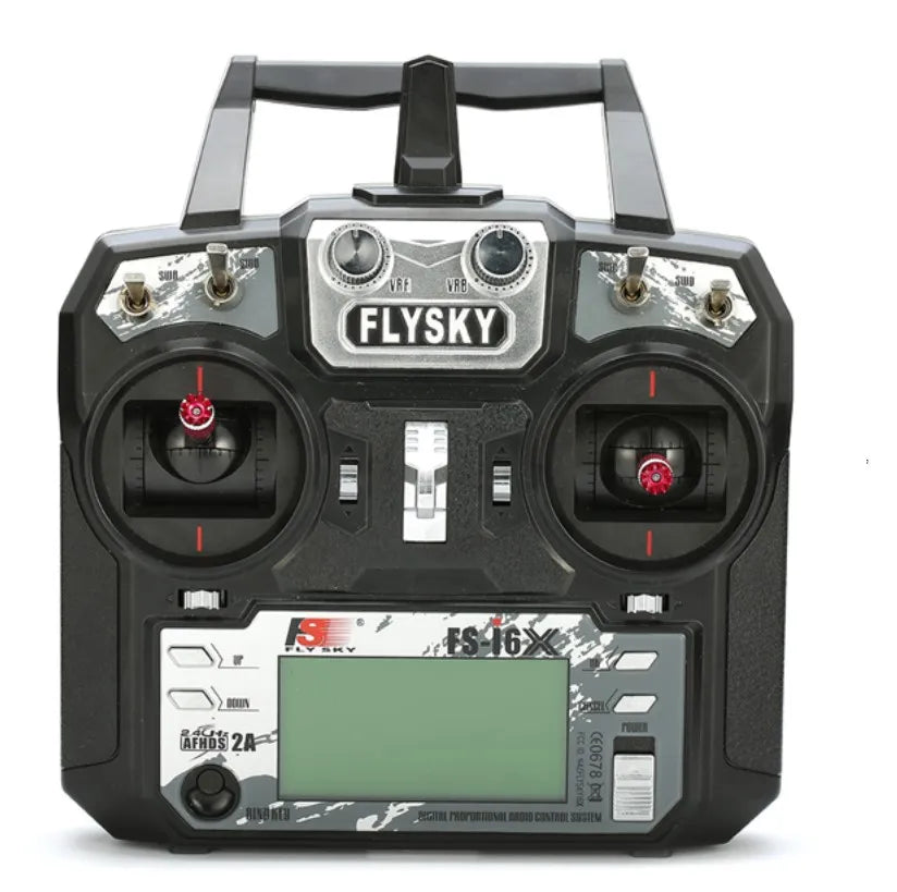 FLYSKY FS-i6X FS i6X 10CH 2.4GHz AFHDS 2A RC Transmitter With iA10B Receiver for RC FPV Racing Drone Retailbox