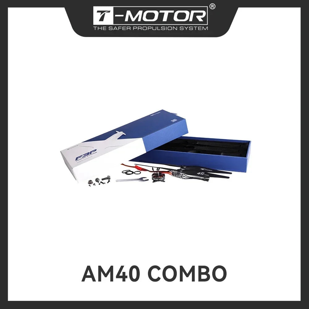 T-MOTOR AM40 BPP PRO Combo (AM40 Brushless Motor+AM16A ESC+T8542/T8044 Prop) for RC Drone F3P Indoor Flight - Image 7
