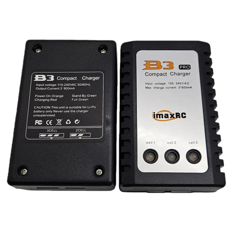 IMAX B3 PRO Lipo Battery Compact Charger 7.4V 11.1V 2S 3S 110-240V Lipo Power Supply Charger EU Plug For RC Helicopter Parts - Image 2