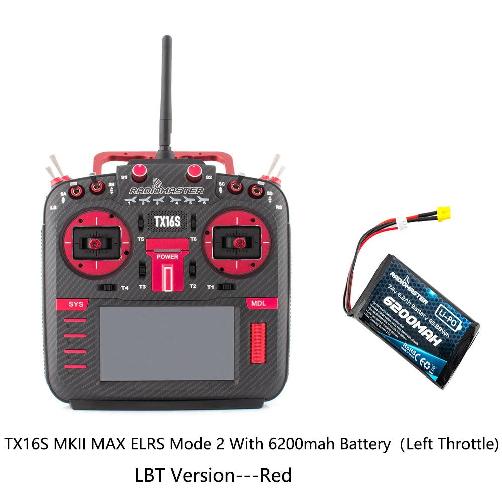 RadioMaster TX16S MKII MAX Radio Control System ExpressLRS Multi-protocol 4in1 - Image 39