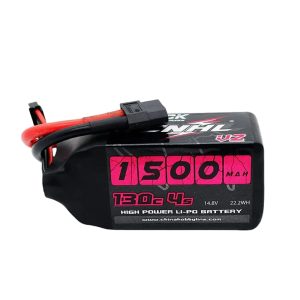 CNHL Black Series V2.0 1500mAh 14.8V 4S 130C Lipo Battery XT60 Plug For 5inch 6inch Quadcopter Drone Fixed-wing Airplane