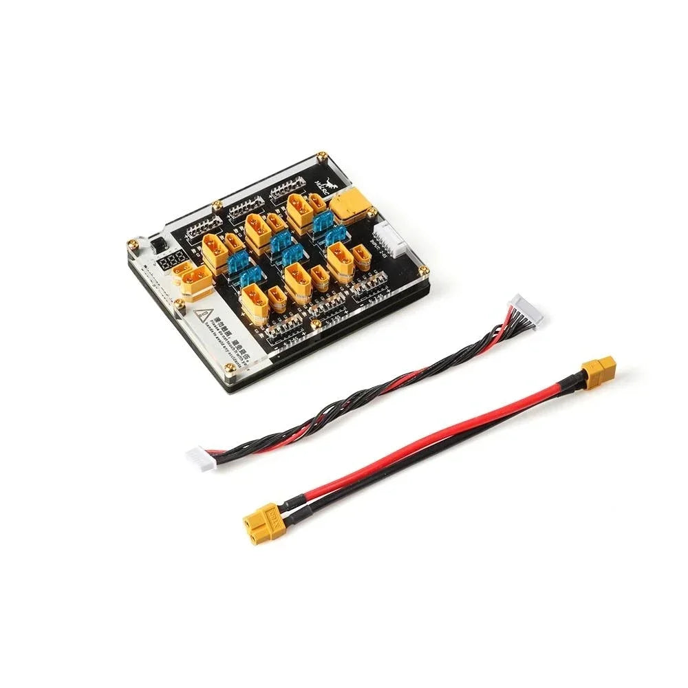 HGLRC Thor 6 Pro Port LIPO Balance Charger Board 40A XT60 XT30 Plug 2-6S LIPO Discharger for IMAX B6 ISDT Q6 Nano HOTA D6 Pro P6 - Image 5