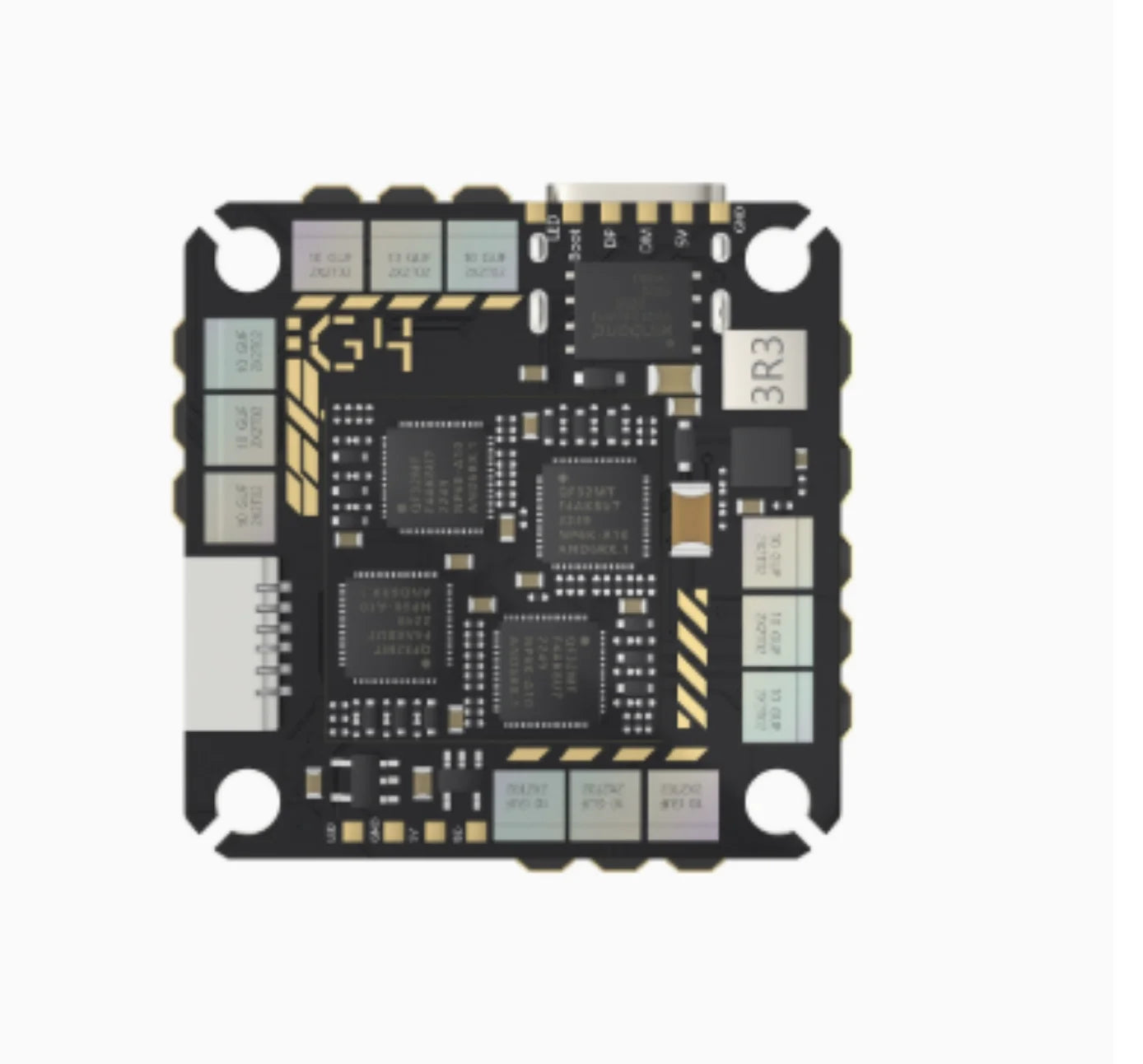GEPRC TAKER G4 45A AIO OSD G473 Flight Controller BLHELIS 45A ESC FET / GEPRC TAKER F405 20A Elrs2.4G 2~4S AIO - Image 3