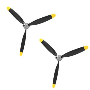 2PCS VolantexRC Mini P-47 76116/ Mini F4U 76108B EPP 400mm Wingspan Airplane RC part 3-Blades Propellers