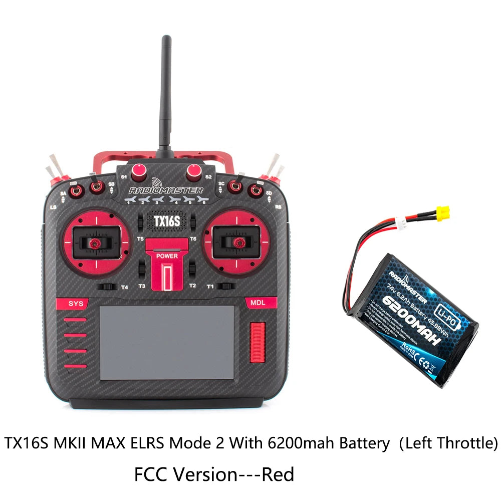 RadioMaster TX16S MKII MAX Radio Control System ExpressLRS Multi-protocol 4in1 - Image 38