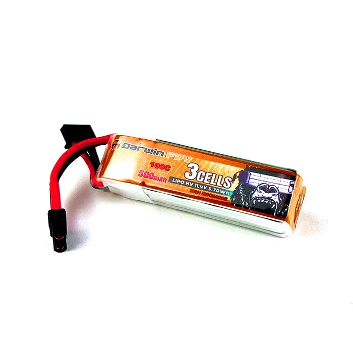 DarwinFPV 3S 500mAh 11.1V 100C Battery for CineApe20 - Image 3