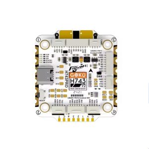 Flywoo GOKU H743 pro 32Bit Flight Controller 55A 128K 30x30 Stack with G55M AM32 4in1 ESC Plug&Play for Drone O4/O4 pro