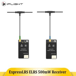 iFlight ExpressLRS ELRS 500mW Single Antenna Receiver ELRS 900MHz 500mW RX / ELRS 2.4GHz 500mW RX for FPV Parts